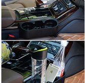 5-in-1 auto bekerhouder voor drankjes, sleutels, pennen en telefoons - Zwart - Lengte 20.5 cm