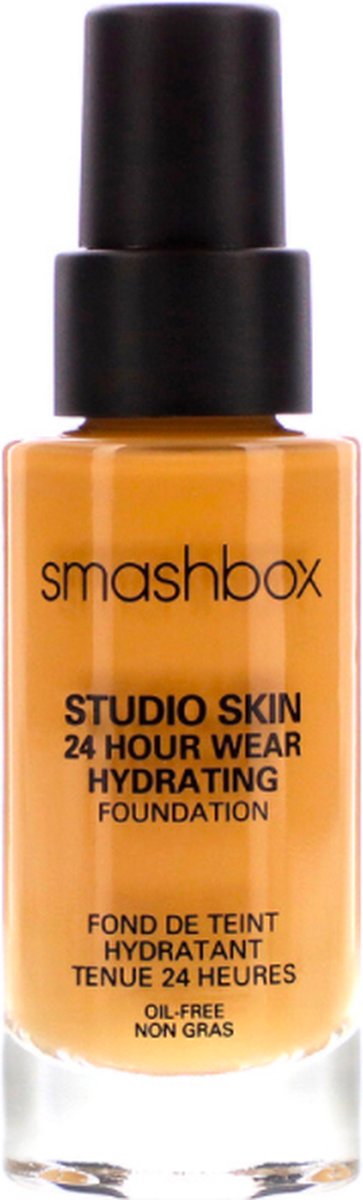 Smashbox - Studio Skin 24 Hour Wear Hydrating Foundation, 3.2 Medium Dark with Neutral Undertone - 30 ml