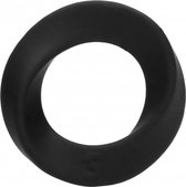 Sono Nr. 84 - Penisring - Zorgt voor een stevige, langduriger erectie en heviger klaarkomen - Medium (3cm binnendiameter) - Zwart