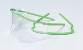 Spatbril / Veiligheidsbril / Beschermbril brillen - 2 Stuks Lime Green - Past ook over correctiebril