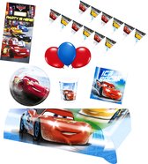 Disney Cars feestpakket Deluxe - pakket voor 8 personen