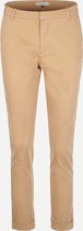 Steppin' Out Herfst/Winter 2021  Esther Pant Vrouwen - Regular Fit - Katoen - Beige (42)