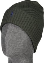 Polo Ralph Lauren  Caps-Muts Groen  - Maat One size - Heren - Herfst/Winter Collectie - Wol