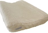 Ilmaha - Aankleedkussenhoes teddy ecru - 70cm x 50cm x 15cm - handgemaakt - 80% katoen 20% polyester OEKO-TEX gecertificeerd