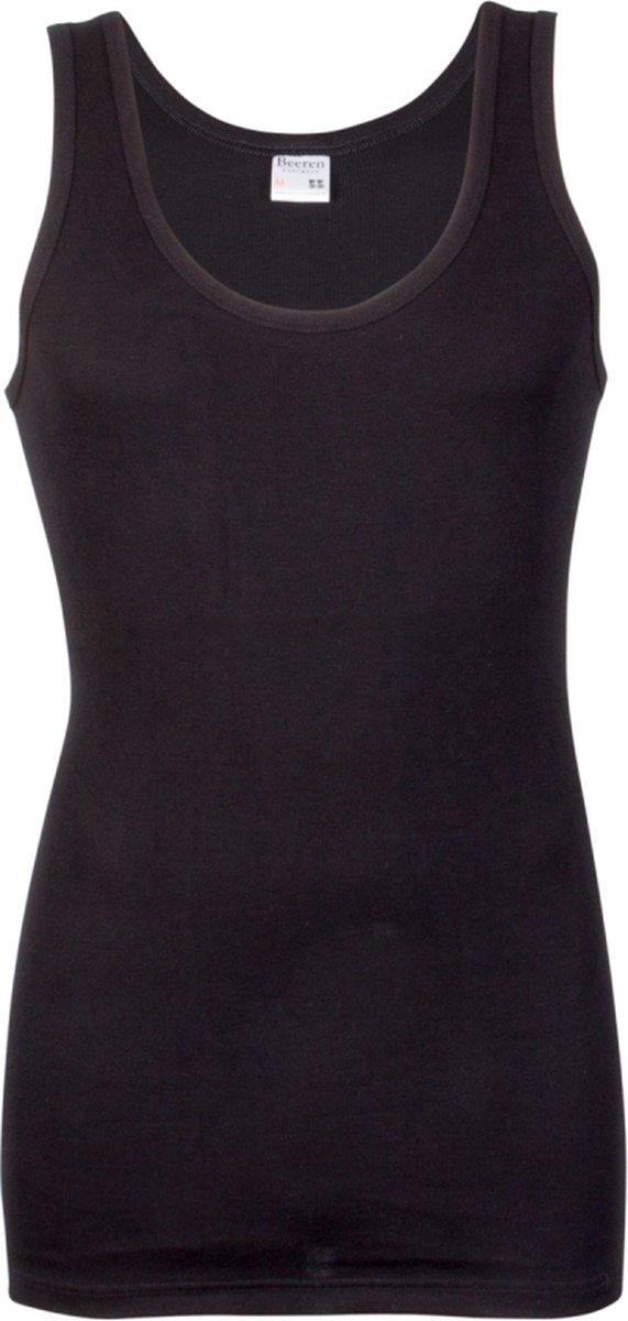 Beeren Heren Singlet M3000 Katoen Zwart S