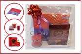 Misoh Verjaardag- Moederdag- Valentinegeschenk- Passionate Woman eau de cologne- Milka chocolade- Love Candle