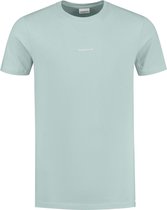 Purewhite -  Heren Regular Fit  Essential T-shirt  - Groen - Maat XL
