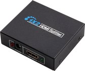 HDMI Splitter Repeater 1 x 2 - Geschikt voor 1080P - Met eigen stroomtoevoer (voeding) - HDMI Splitter 1-2 versterker