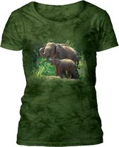 Ladies T-shirt Asian Elephant Bond XL