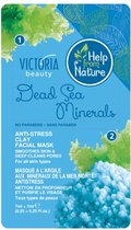 Victoria Beauty - Klei Gezichtsmasker Dode Zee Mineralen 2 x 7 ml