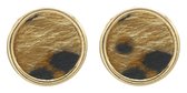 Oorknoppen - Oorbellen 12 mm - Panter