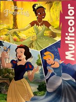 kleurboek disney princessn met voorbeeld tekeningen