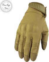Militaire handschoenen - Werkhandschoenen - Veiligheidshandschoenen - Khaki - XL - Handbescherming
