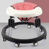 Loopstoel Baby | Loopstoeltje | Verstelbaar | Voor Meisje / Jongen | 6 tot 18 maanden | Roze