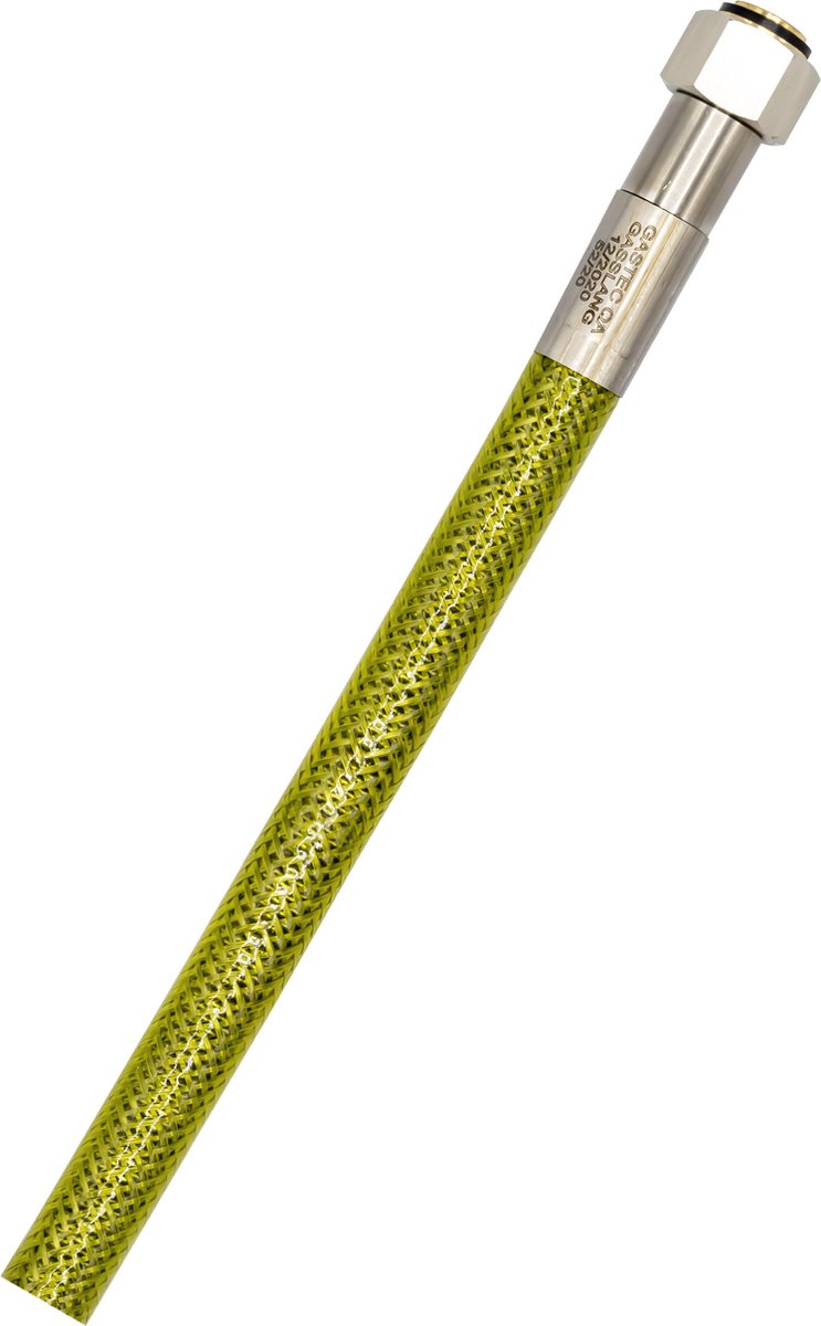 Bally Gastec Inox Gasslang M24 100cm Nederland Geel