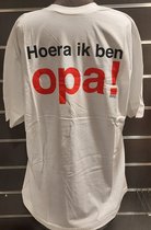 T-shirt - Hoera ik ben OPA! - funartikel