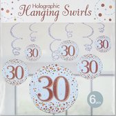 Oaktree - Swirls Sparkling Rose Gold - 30 jaar