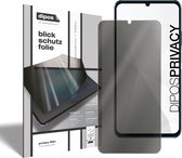 dipos I Blickschutzfolie klar kompatibel mit Honor X30 Max Sichtschutz-Folie Display-Schutzfolie Privacy-Filter (expres kleiner dan het glas omdat het gebogen is)