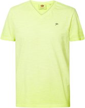 Petrol Industries Gemêleerd V-hals T-shirt Heren - Maat XXXL