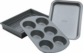 Chicago Metallic aluminium broodrooster oven set stuk
