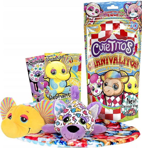 woede lelijk Kreek Basic Fun - Cutetitos Carnivalitos - Pluche Speelgoed Veelkleurig - 1 sztuk  | bol.com