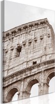 Schilderij - Colosseum (1 Part) Vertical.