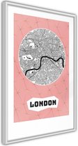 City map: London (Pink).