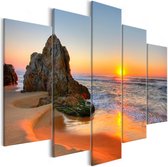 Schilderij - New Day (5 Parts) Wide.