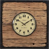 Raw collection wall clock 60x60x3-wcir001nat