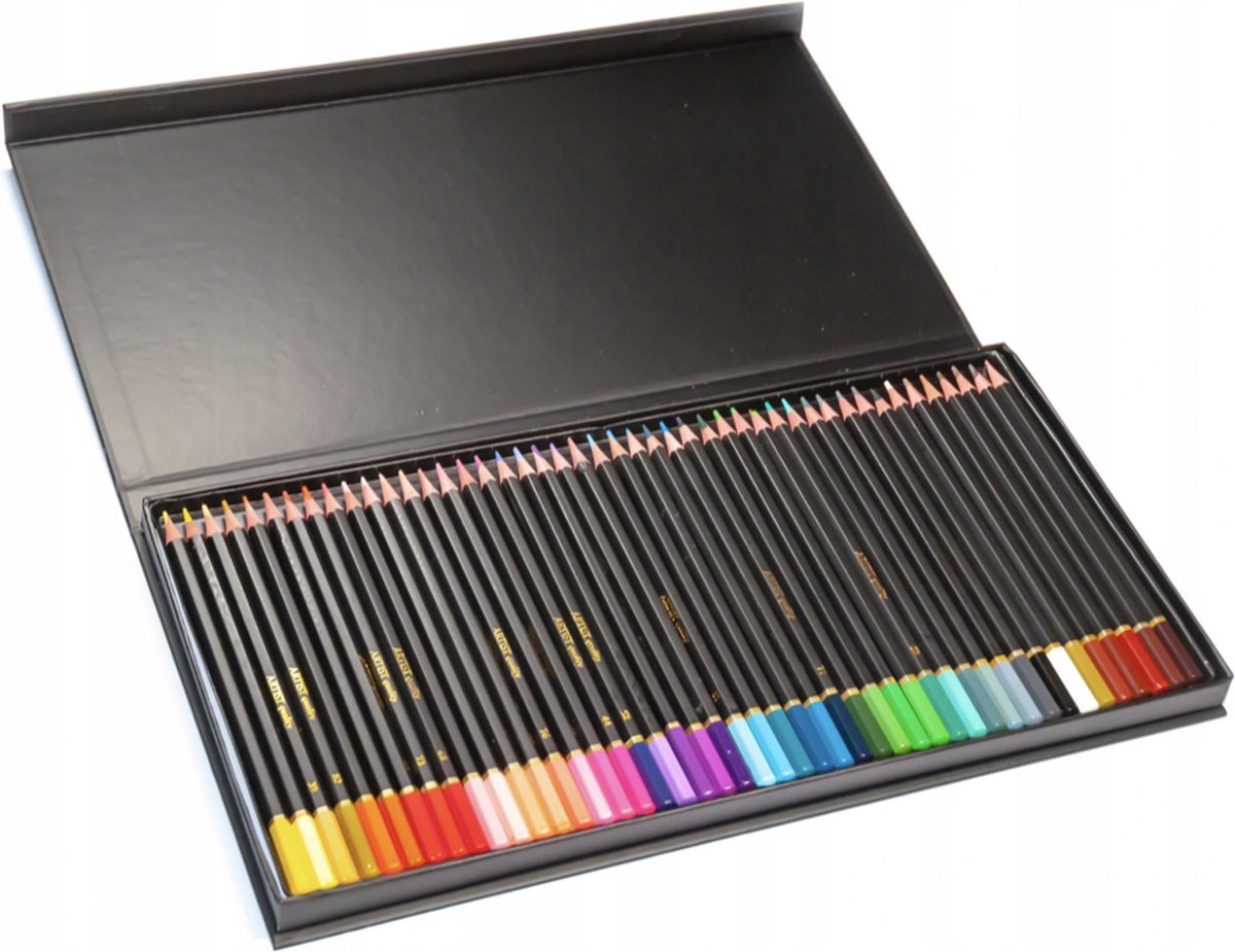 Craft Sensations 46 crayons de Crayons de couleur professionnels dans une  boîte de... | bol.com