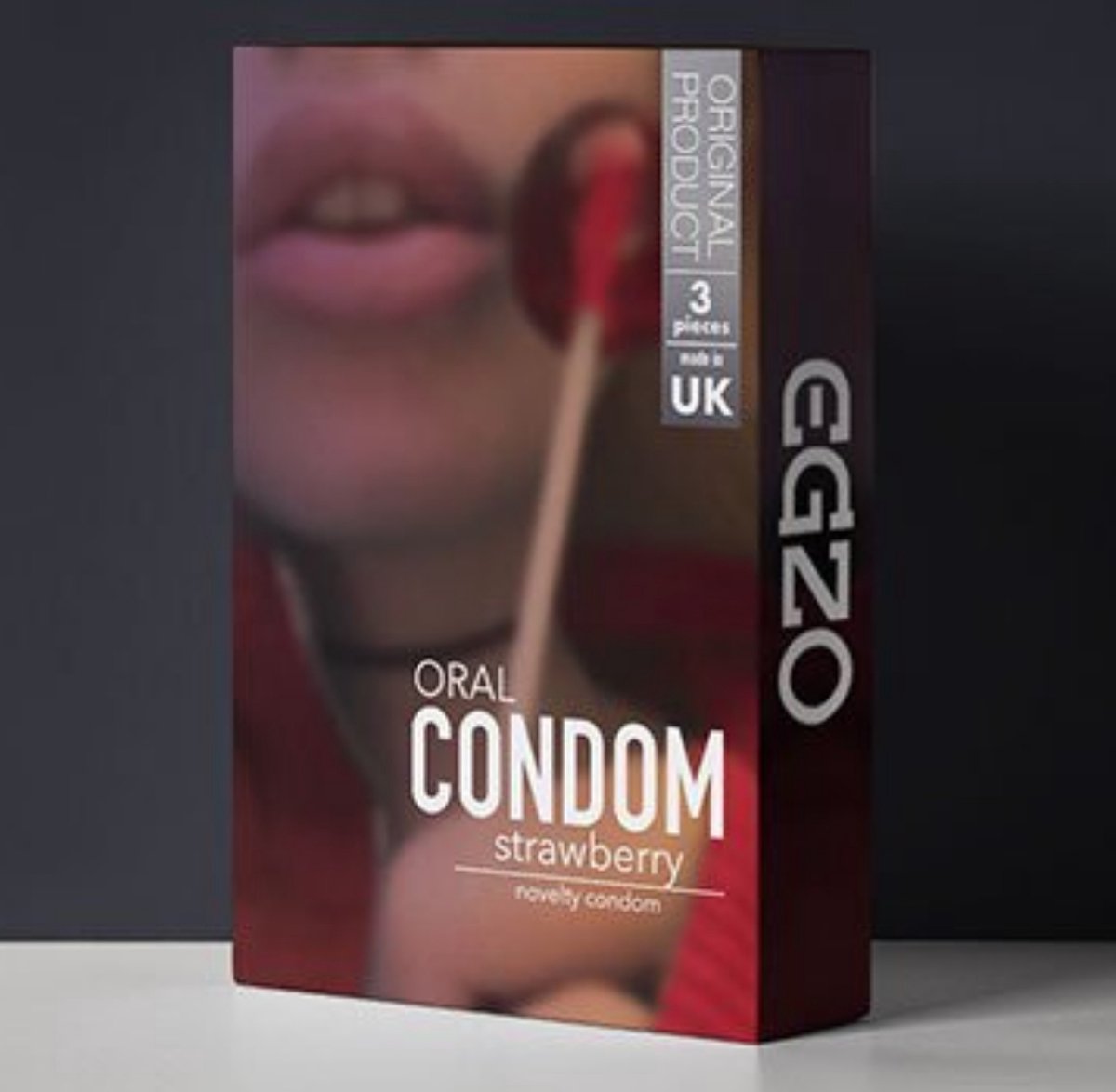 Egzo | Proffesionele condooms | Orale Aardbeien condooms | Latex