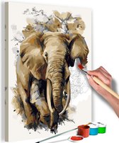 Doe-het-zelf op canvas schilderen - Beautiful Giant.