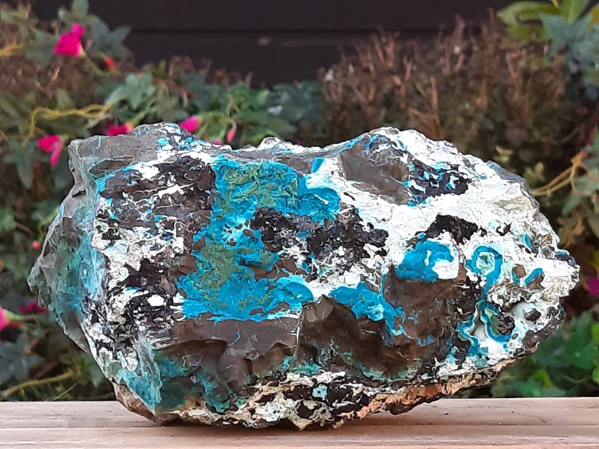 Decoratief edelsteen Chrysocolla - 1,9 kilo