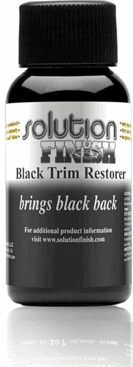 Solution Finish – Black Trim Restorer – 30ml – Plastic hersteller