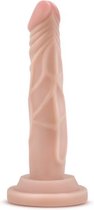 Dr Skin - Dr. Skin - Realistische Mini Dildo Met Zuignap 15 cm - Beige - Dildo - Vibrator - Penis - Penispomp - Extender - Buttplug - Sexy - Tril ei - Erotische - Man - Vrouw - Pen