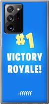 6F hoesje - geschikt voor Samsung Galaxy Note 20 Ultra - Transparant TPU Case - Battle Royale - Victory Royale #ffffff