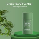 2 PCS groene thee olie controle aubergine acne reinigende masker huidverzorging hydraterende verwijderen mee-eter fijne poriën modder masker gezichtszorg