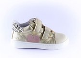 Clic sneaker CL-20319 velcro goud glitter hart-23