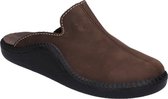 Westland- 20602 Monaco bruine heren muil/ slipper/ pantoffel