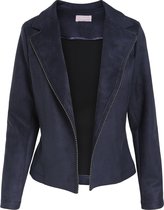 Cassis Dames Jasje in suèdine met kralen - Jas - Maat 46