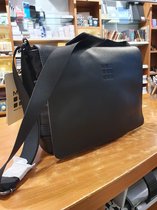 Moleskine Classic Slim Messenger Bag, Black