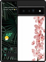 Pixel 6 Pro Hardcase hoesje Flower Branch - Designed by Cazy