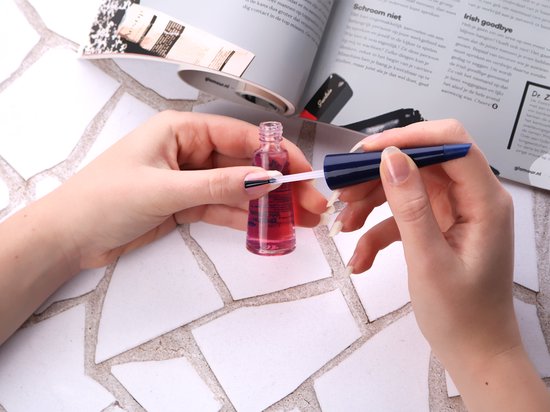 Herome Natural Nail Whitener Pink Glow Nagelverzorging - Camoufleert Verkleuringen - 1 Step French Manicure - 10ml