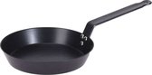 Poêle à frire Excellent Houseware - Poêle à paella - 24 cm - Zwart