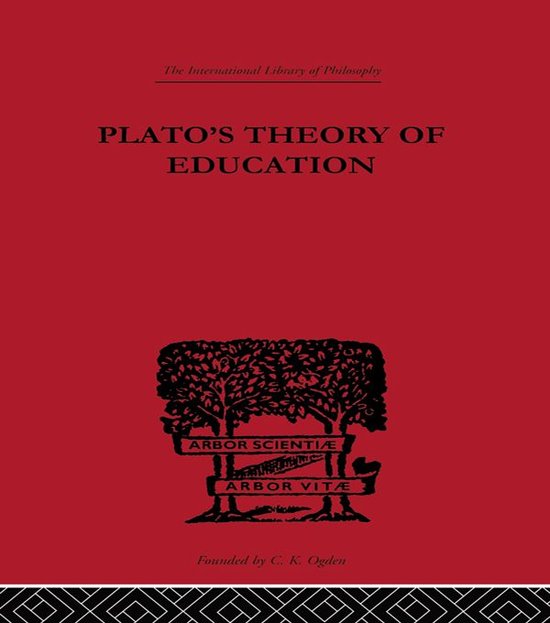 Plato's Theory of Education (ebook), R C Lodge 9781317830269 Boeken