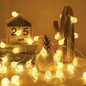 Lichtsnoer - Warm-wit - 10 Meter - 100 LEDs - Waterdicht -  Lichtslinger - Lampjes Slinger - Binnen & Buiten - Kerstversiering - Feestverlichting - Decoratie - Tuinverlichting - Bu