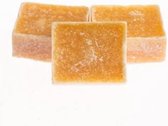 Amberblokje - Geurblokje Amber Wild - incl. organza-zakje - Huisparfum - Amberblokje geur blokje uit Marokko - Femma Geurmelts & More