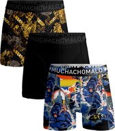 Muchachomalo-3-pack onderbroeken voor mannen-Elastisch Katoen-Boxershorts - Maat XL