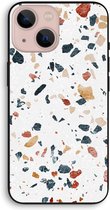 CaseCompany® - iPhone 13 mini hoesje - Terrazzo N°4 - 100% Biologisch Afbreekbaar - Duurzaam - Biodegradable Soft Case - Milieuvriendelijke Print op Achterkant - Zwarte Zijkanten - Beschermin