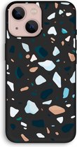 CaseCompany® - iPhone 13 mini hoesje - Terrazzo N°13 - 100% Biologisch Afbreekbaar - Duurzaam - Biodegradable Soft Case - Milieuvriendelijke Print op Achterkant - Zwarte Zijkanten - Beschermi